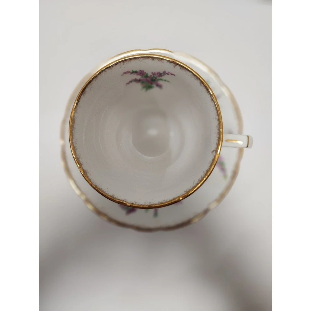 Vintage Royal Stafford Tartan Series teacup and saucer MacLean family Bone China